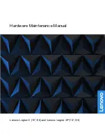 Lenovo Legion 5 Hardware Maintenance Manual preview