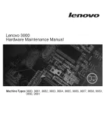 Lenovo Lenovo 3000 J Series Hardware Maintenance Manual предпросмотр