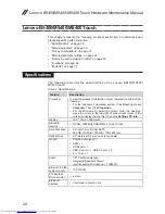 Preview for 32 page of Lenovo Lenovo B5400 Touch Hardware Maintenance Manual