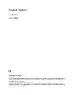 Preview for 2 page of Lenovo LI1931e User Manual