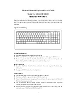 Lenovo LXH-JME8002B User Manual preview