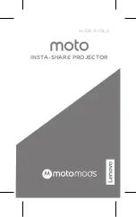 Preview for 1 page of Lenovo MD100P Manual