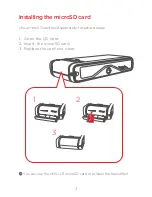 Preview for 5 page of Lenovo Mirage Camera VR-4501E Quick Start Manual