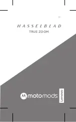 Предварительный просмотр 13 страницы Lenovo Moto Mod HASSELBLAD TRUE ZOOM Manual