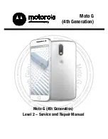 Предварительный просмотр 1 страницы Lenovo motorola Moto G Service And Repair Manual