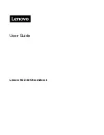 Предварительный просмотр 3 страницы Lenovo N20 CHROMEBOOK User Manual