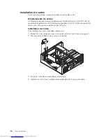 Предварительный просмотр 42 страницы Lenovo NetVista A40 (French) Manual D'Utilisation