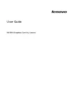 Preview for 1 page of Lenovo NVIDIA User Manual