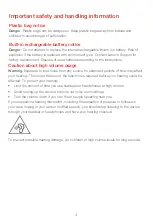 Preview for 6 page of Lenovo O57TBX704L Safety, Warranty & Quick Start Manual