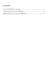 Preview for 2 page of Lenovo PHAB PB1-750M Safety, Warranty & Quick Start Manual