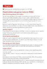 Preview for 3 page of Lenovo PHAB PB1-750M Safety, Warranty & Quick Start Manual