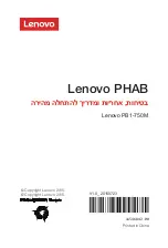 Preview for 18 page of Lenovo PHAB PB1-750M Safety, Warranty & Quick Start Manual