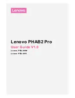 Lenovo PHAB2 Pro User Manual preview