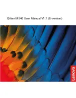 Preview for 1 page of Lenovo Qitian M540 User Manual