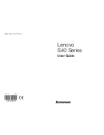 Lenovo S50 Series User Manual предпросмотр