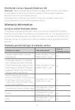 Предварительный просмотр 9 страницы Lenovo Smart Tab M10 Safety, Warranty & Quick Start Manual