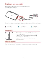 Preview for 6 page of Lenovo TAB 2 A10-30 Safety, Warranty & Quick Start Manual