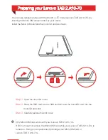 Preview for 5 page of Lenovo TAB 2 A10- Safety, Warranty & Quick Start Manual