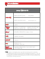 Preview for 58 page of Lenovo TAB 2 A10- Safety, Warranty & Quick Start Manual