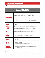 Preview for 69 page of Lenovo TAB 2 A10- Safety, Warranty & Quick Start Manual