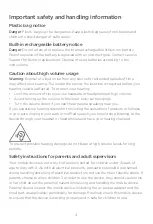 Preview for 6 page of Lenovo TAB 8 Safety, Warranty & Quick Start Manual