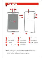 Preview for 4 page of Lenovo TAB A7-40 Quick Start Manual