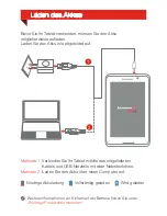 Preview for 16 page of Lenovo TAB A7-40 Quick Start Manual