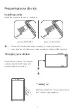 Предварительный просмотр 5 страницы Lenovo Tab M7 Quick Start Manual