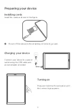 Preview for 5 page of Lenovo Tab M8 Quick Start Manual