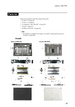 Предварительный просмотр 47 страницы Lenovo Tab P10 Series Hardware Maintenance Manual