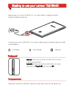 Preview for 6 page of Lenovo TAB S8-50 Safety, Warranty & Quick Start Manual