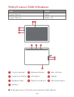 Preview for 108 page of Lenovo TAB3 10 Business Quick Start Manual