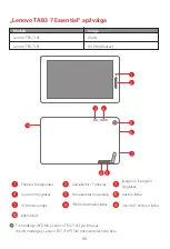 Предварительный просмотр 98 страницы Lenovo TAB3 7 Essential Safety, Warranty & Quick Start Manual