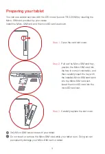 Preview for 5 page of Lenovo TAB3 8 Series Safety, Warranty & Quick Start Manual