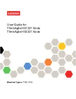 Lenovo ThinkAgile HX Series User Manual предпросмотр