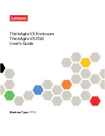 Preview for 1 page of Lenovo ThinkAgile VX3720 7Y12 User Manual