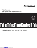 Предварительный просмотр 1 страницы Lenovo ThinkCentre 0401 Hardware Maintenance Manual