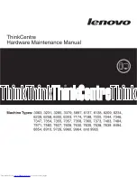 Lenovo ThinkCentre 3379 Hardware Maintenance Manual preview