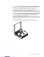 Предварительный просмотр 21 страницы Lenovo ThinkCentre 8099 Hardware Replacement Manual