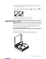 Предварительный просмотр 35 страницы Lenovo ThinkCentre 8099 Hardware Replacement Manual