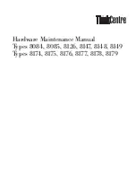 Предварительный просмотр 3 страницы Lenovo ThinkCentre M50e Hardware Maintenance Manual