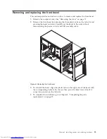 Предварительный просмотр 21 страницы Lenovo ThinkCentre M58p 3063 Hardware Installation And Replacement Manual