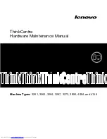 Preview for 1 page of Lenovo ThinkCentre M72e Hardware Maintenance Manual