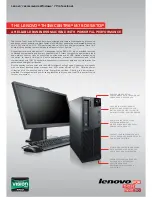 Lenovo ThinkCentre M78 Specifications preview