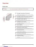 Предварительный просмотр 3 страницы Lenovo THINKCENTRE M810z 10NX User Manual And Hardware Maintenance Manual