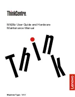 Lenovo ThinkCentre M828z User Manual And Hardware Maintenance Manual preview