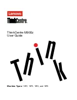 Lenovo ThinkCentre M900z User Manual preview