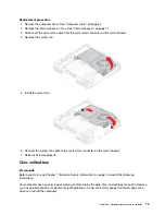 Предварительный просмотр 79 страницы Lenovo ThinkCentre M90q Hardware Maintenance Manual