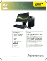 Предварительный просмотр 3 страницы Lenovo ThinkCentre M91 Specifications