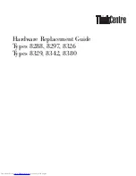 Preview for 3 page of Lenovo ThinkCentre Types 8288 Hardware Replacement Manual